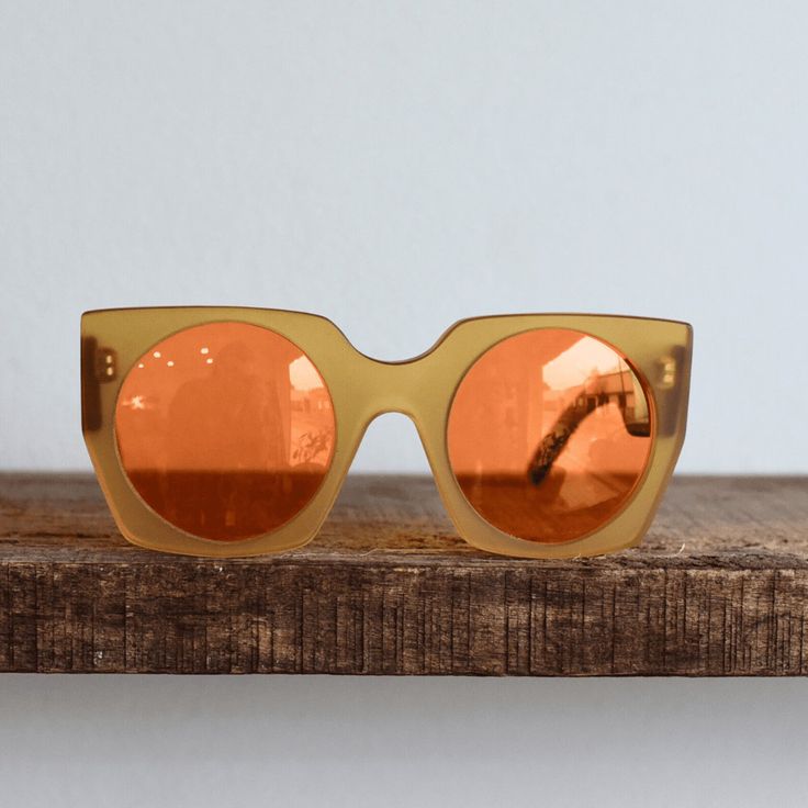 Orange Lens Sunglasses - Enhance Contrast