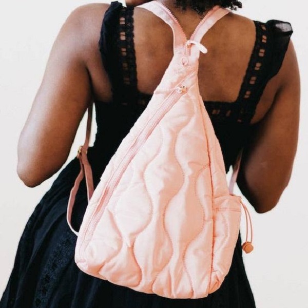 see if puffy bags are still the must-have accessory