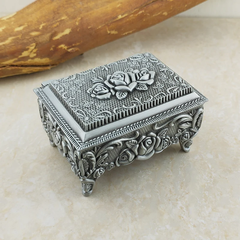 silver jewelry box