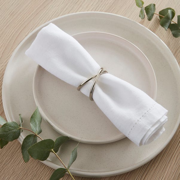 how to fold napkins with rings