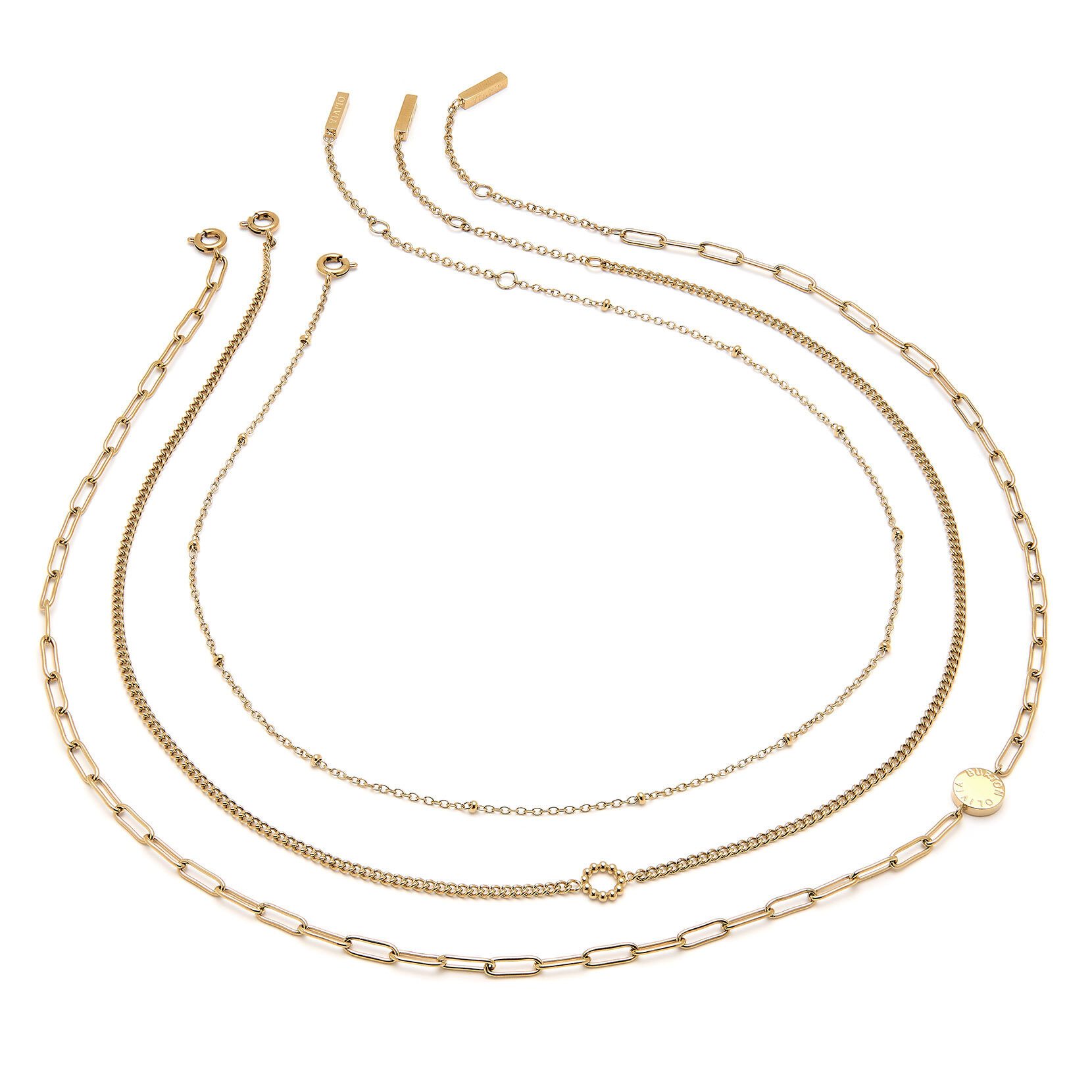 stack necklaces