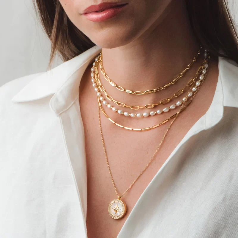 stack necklaces