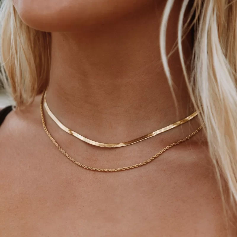 stack necklaces