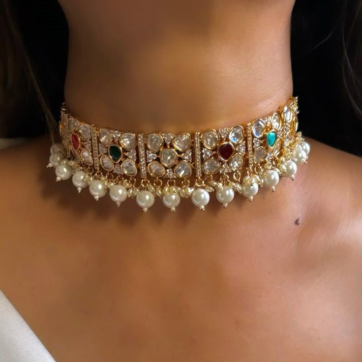 indian choker necklace