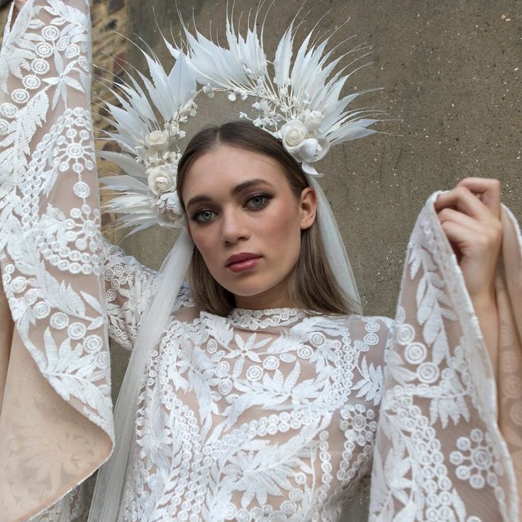 feather headpiece