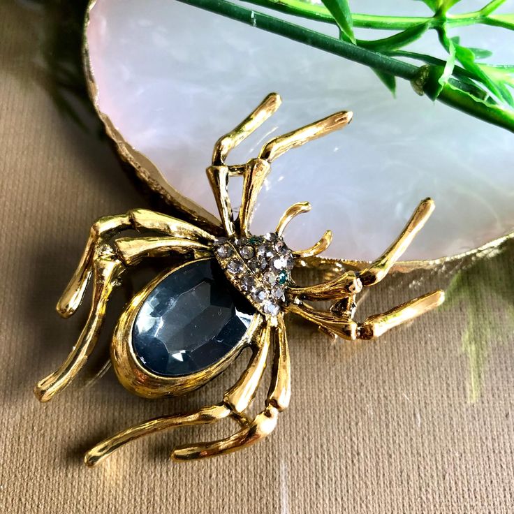 spider brooch