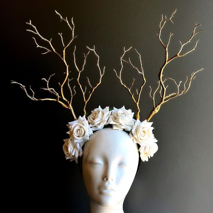 deer antler headpiece