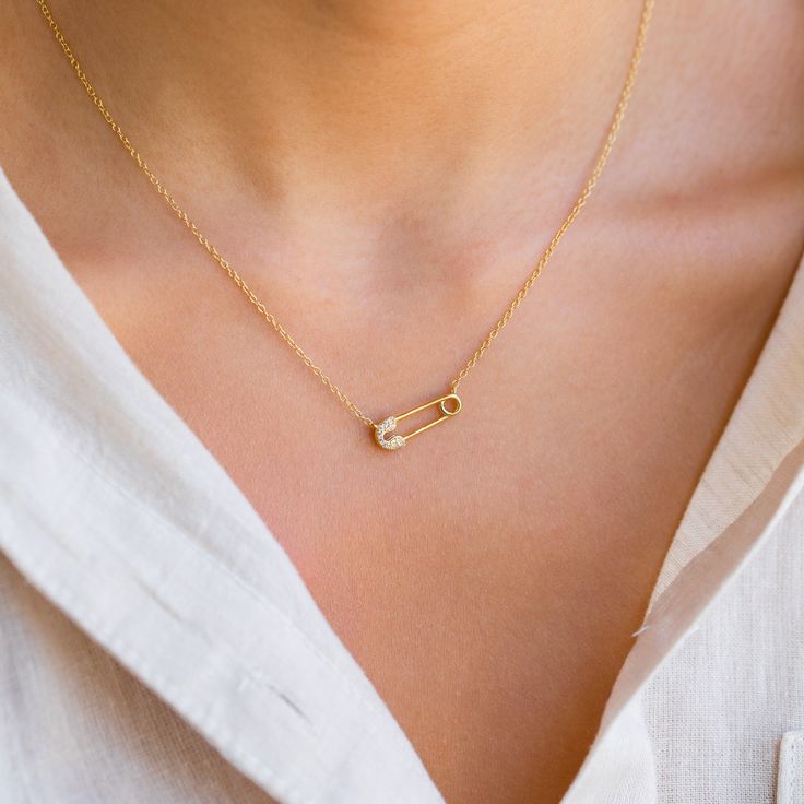 safety pin necklace meaning