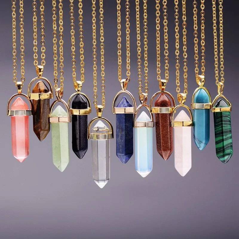 crystal necklaces