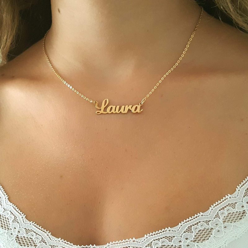 name necklaces for women