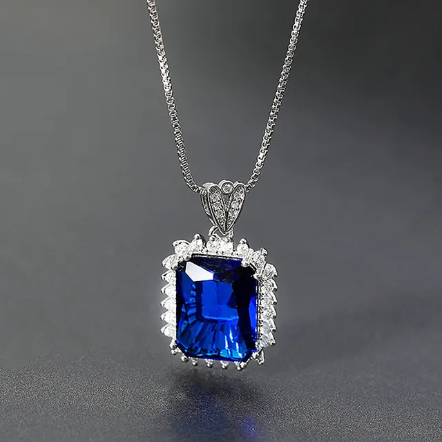 sapphire necklaces