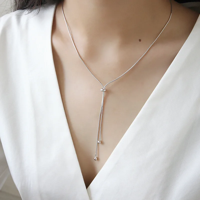 silver necklaces for women