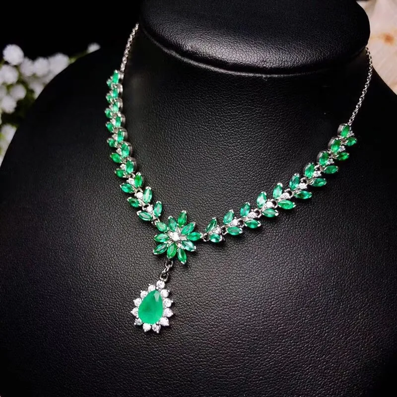 emerald necklaces
