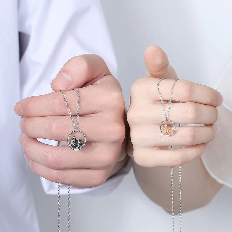 matching necklaces for couples