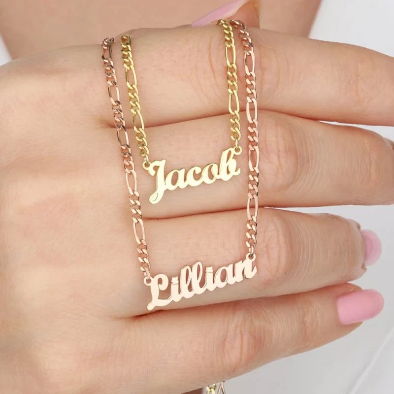 name necklaces for women