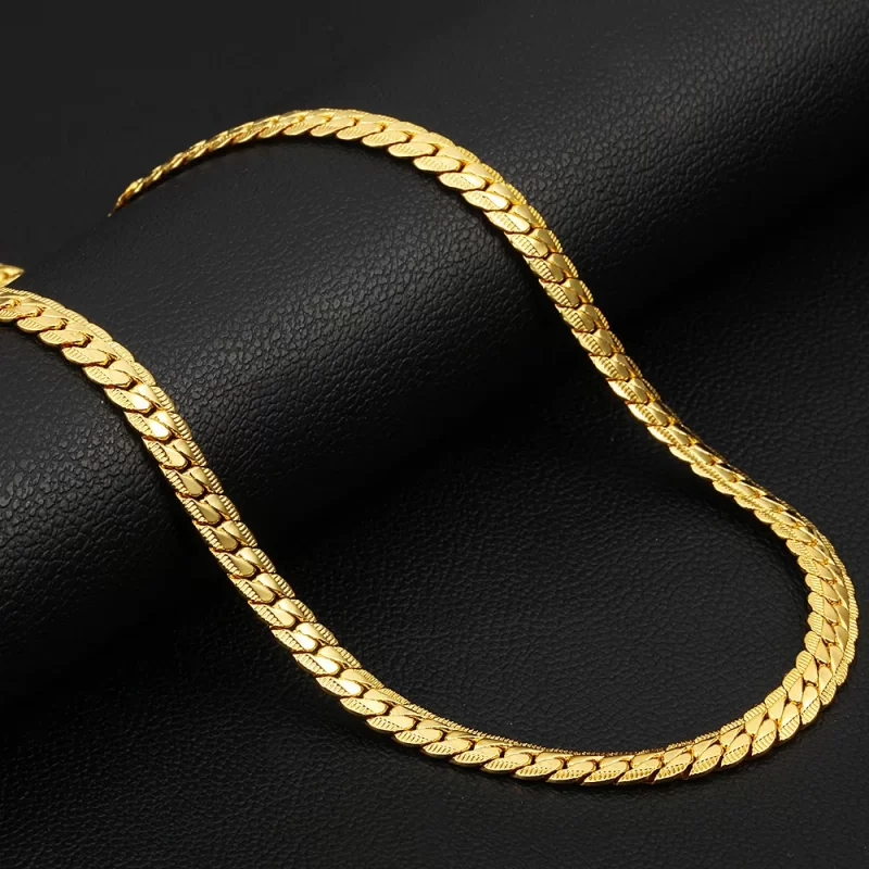 gold necklaces for men