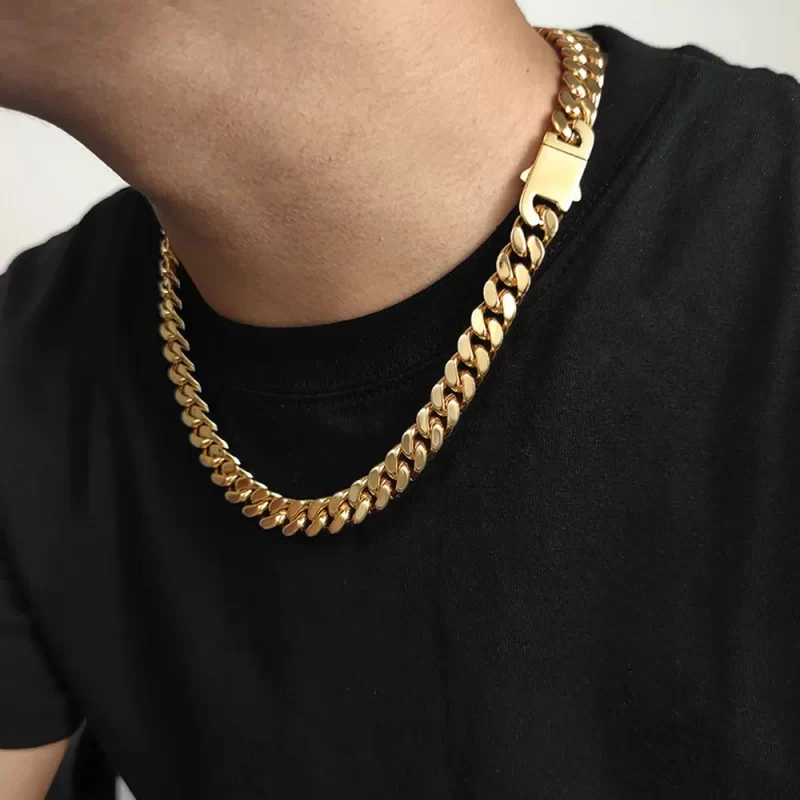gold necklaces for men