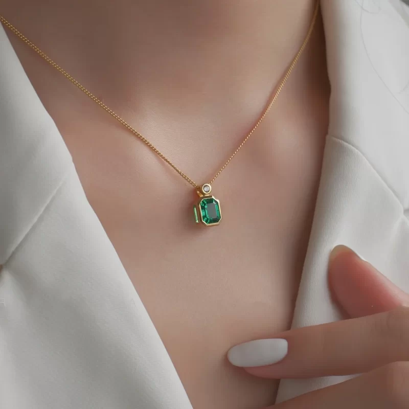 emerald necklaces