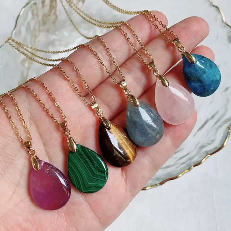 crystal necklaces