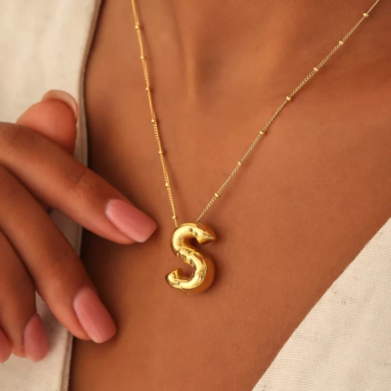 letter necklaces