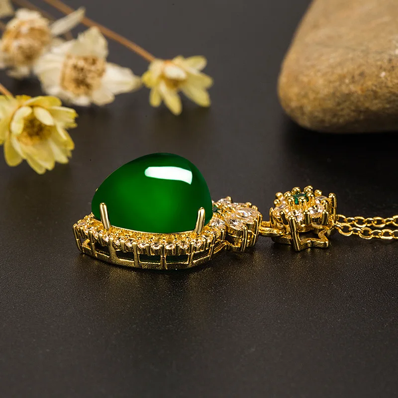 emerald necklaces