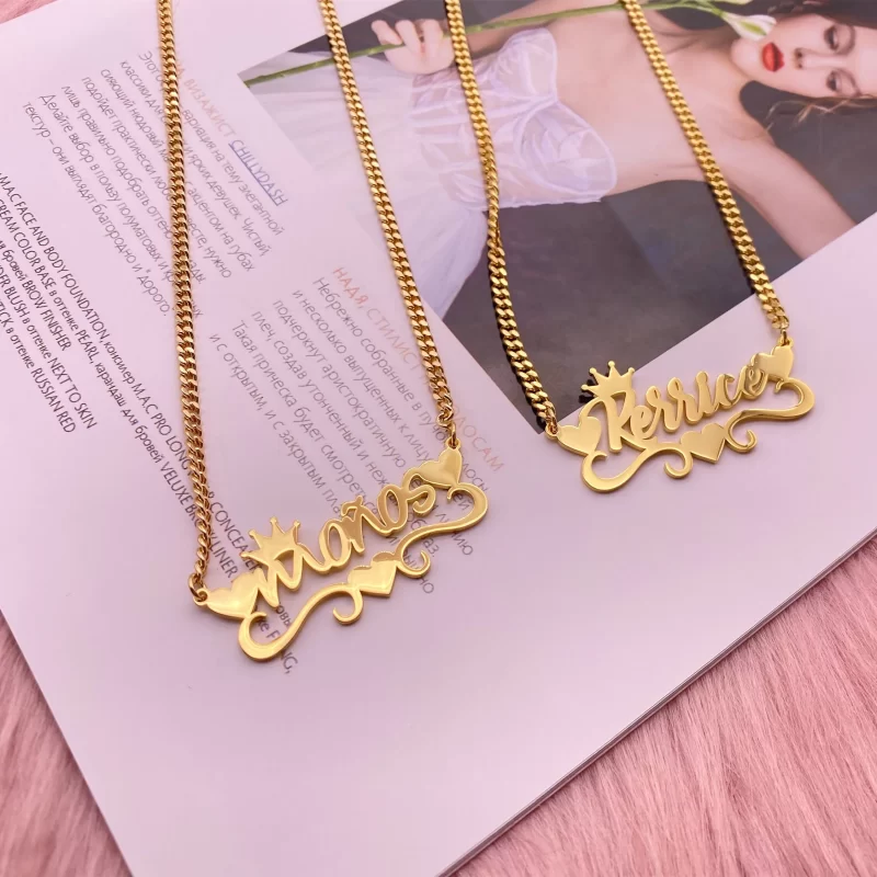 custom name necklaces
