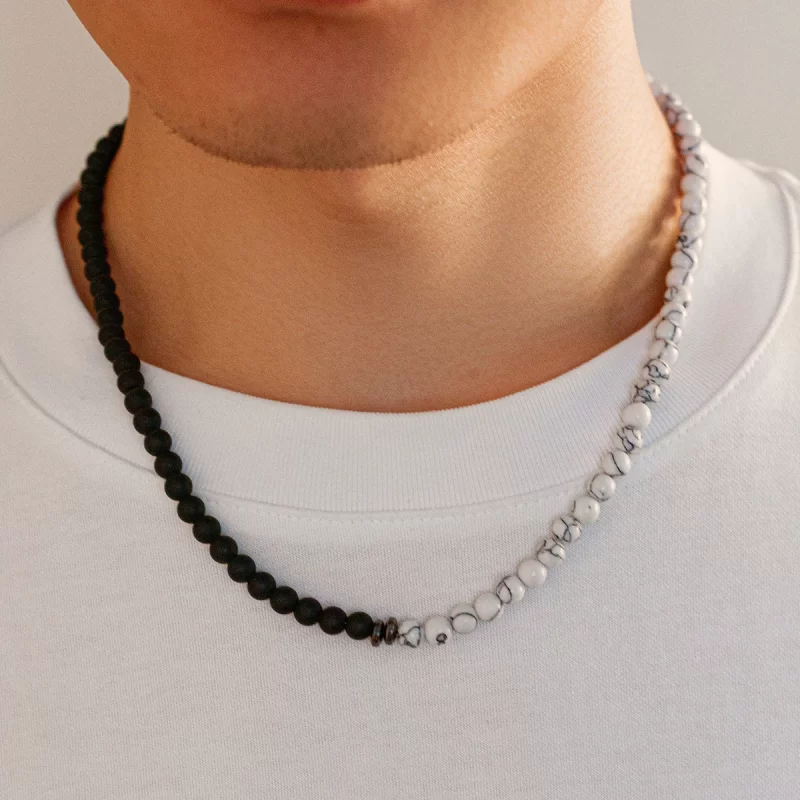 mens beaded necklaces