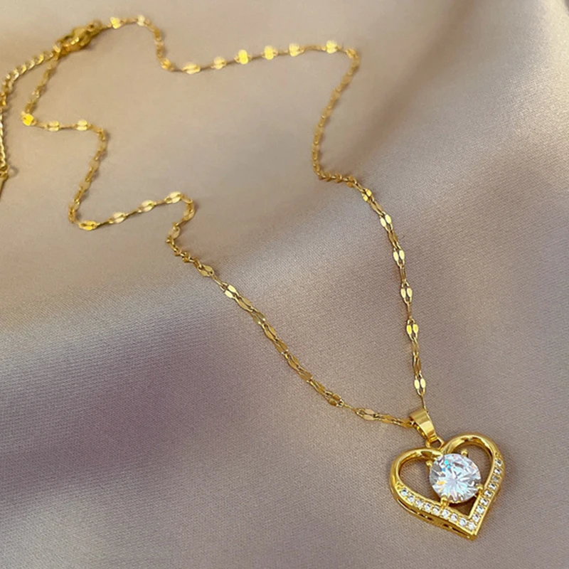 heart necklaces