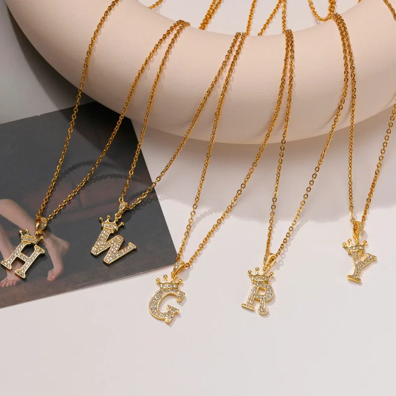 letter necklaces