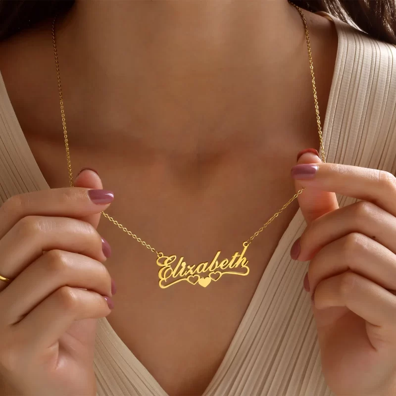 name necklaces for women