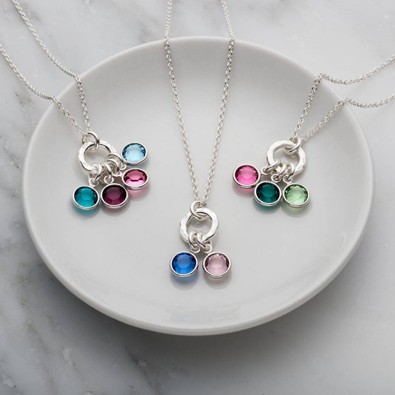 birthstone necklaces