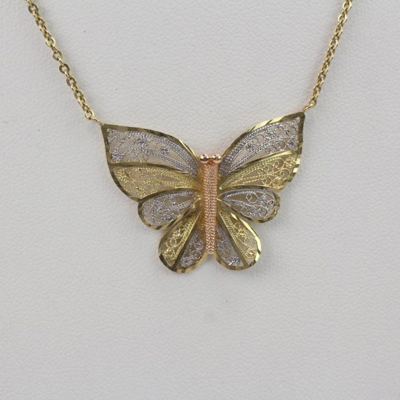 butterfly necklaces