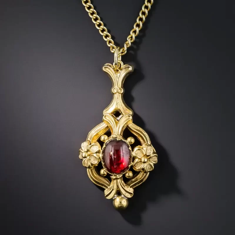 garnet necklaces