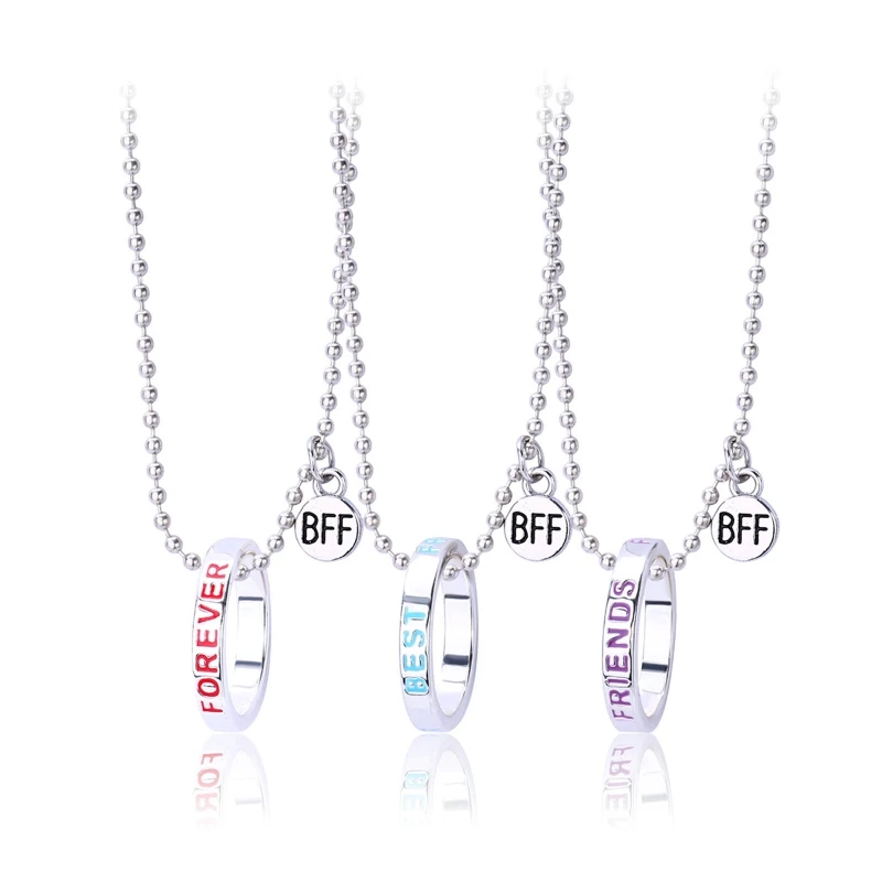 best friend necklaces for 3