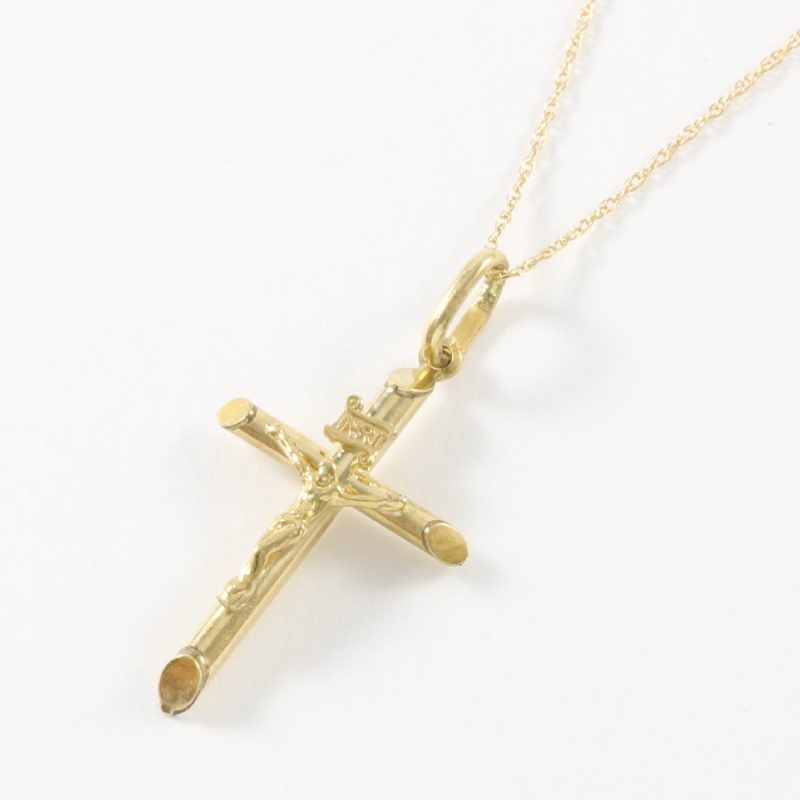 gold cross necklaces