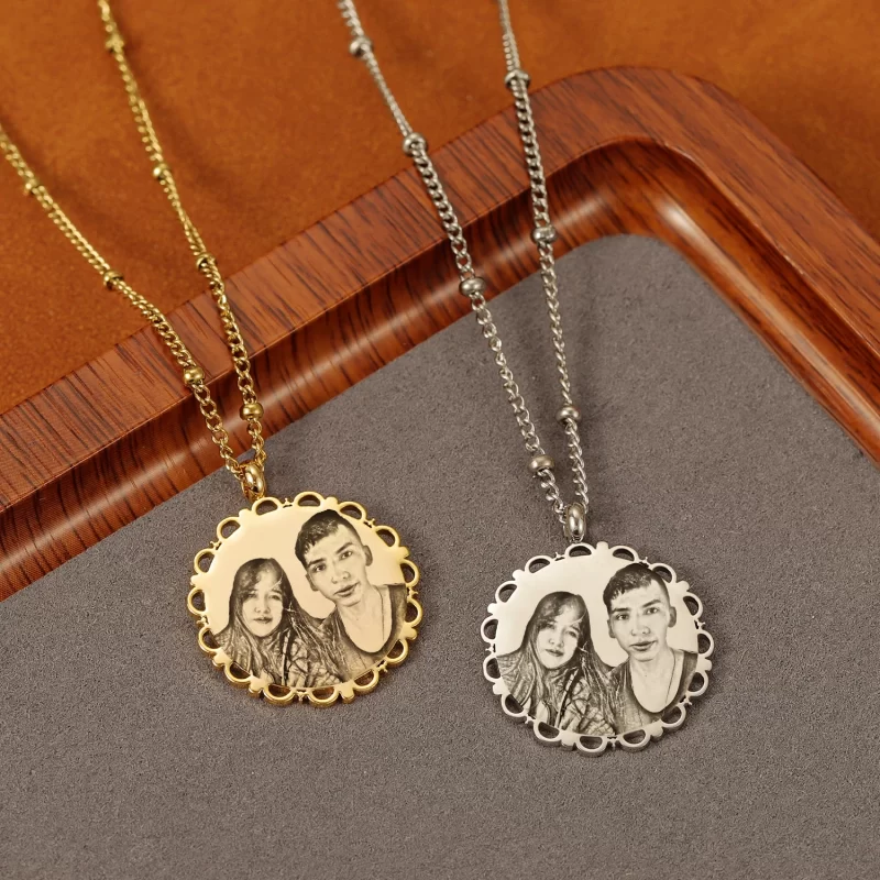 engraved necklaces