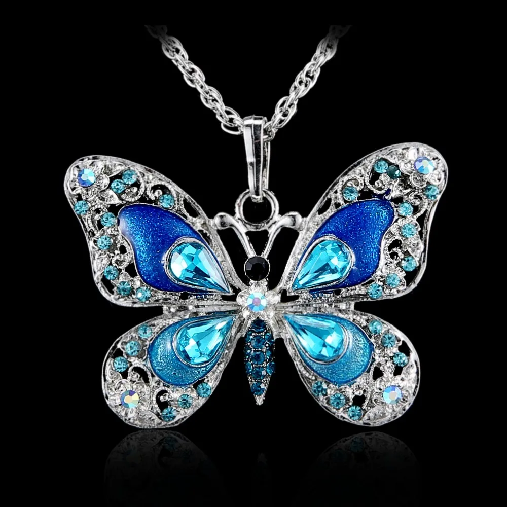 butterfly necklaces