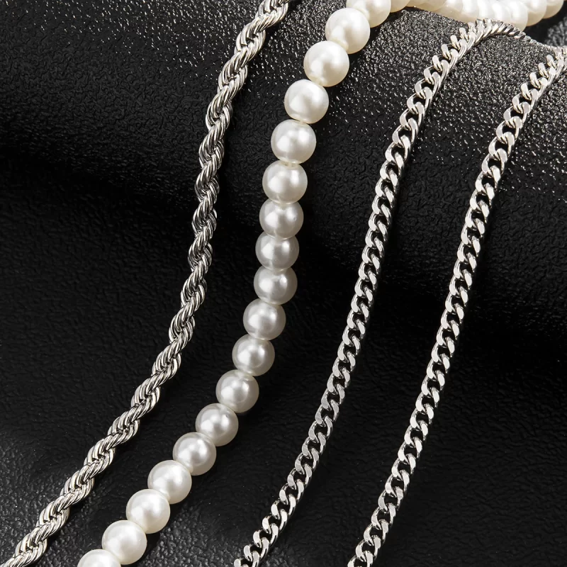 pearl necklaces