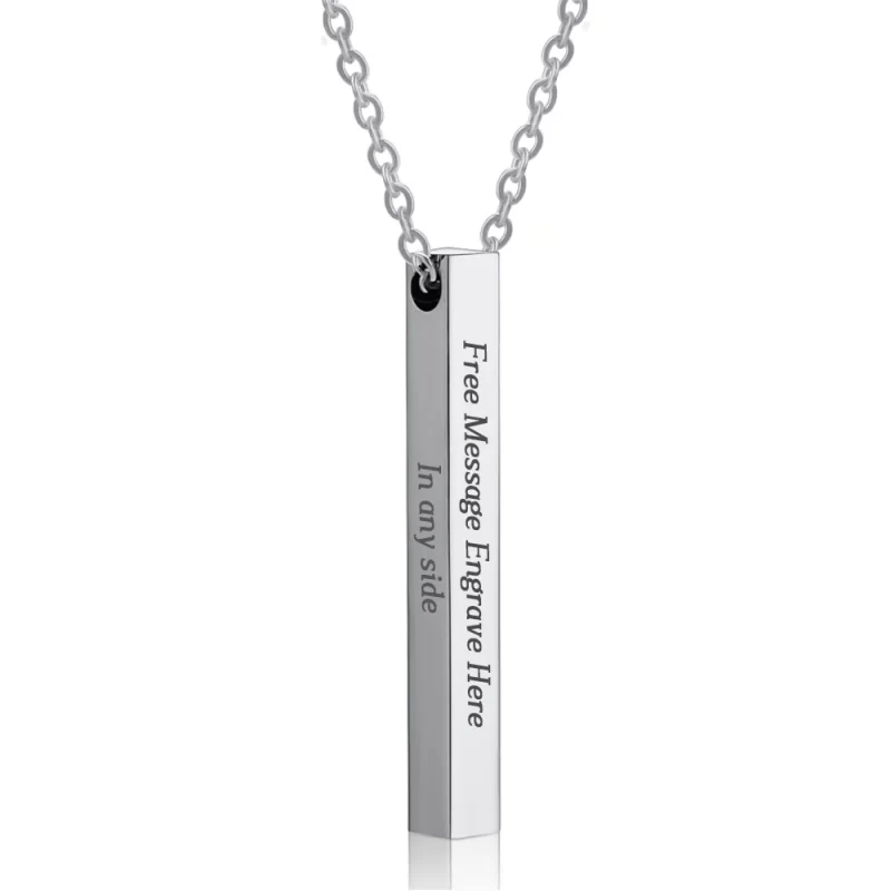engraved necklaces