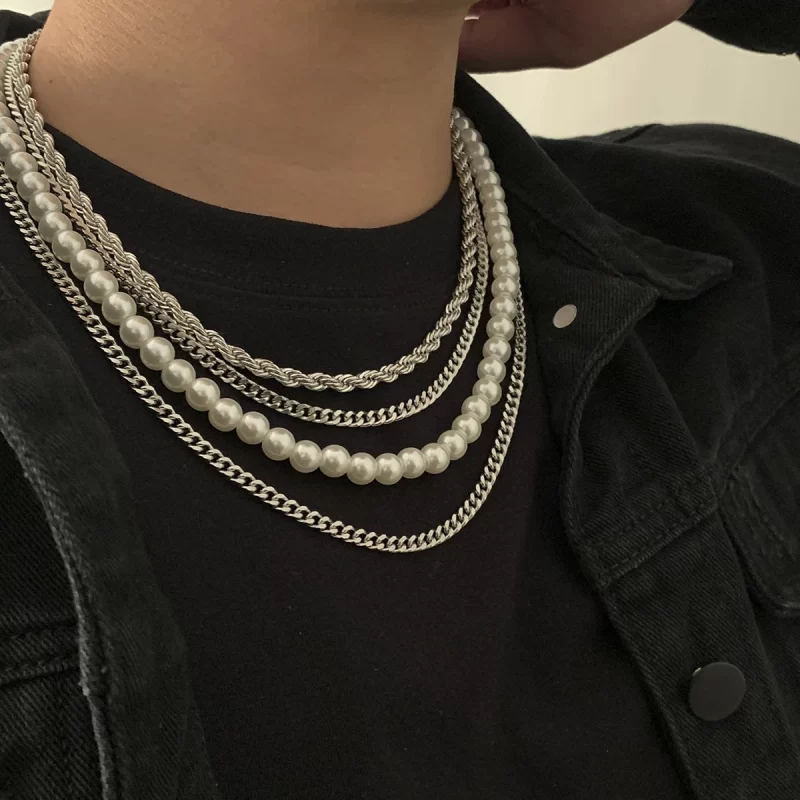 pearl necklaces