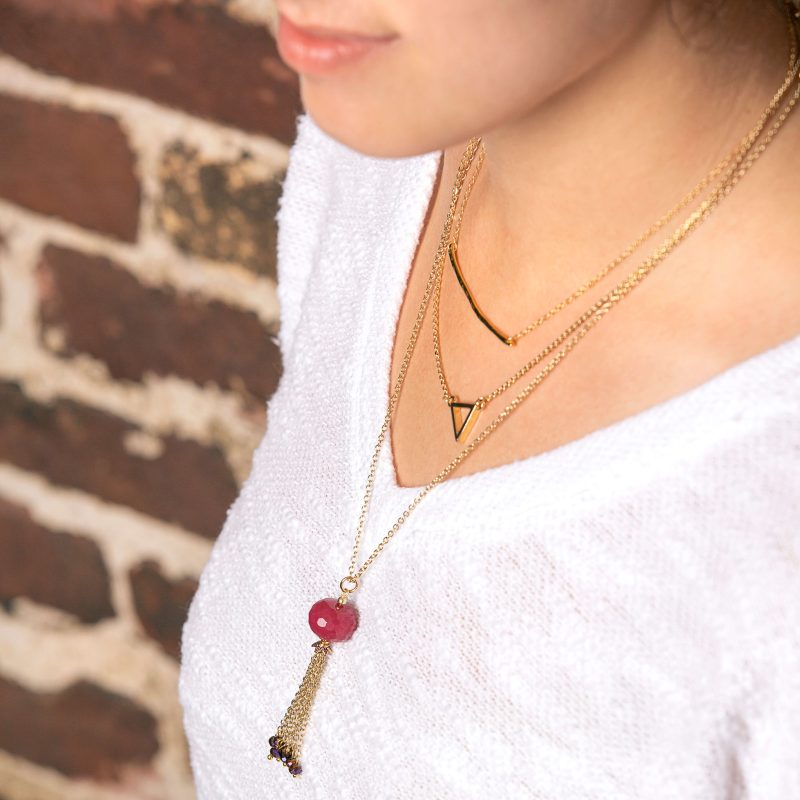 layer necklaces