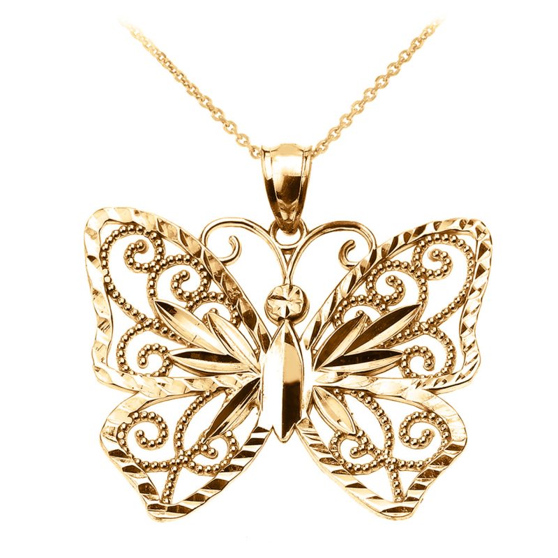 butterfly necklaces