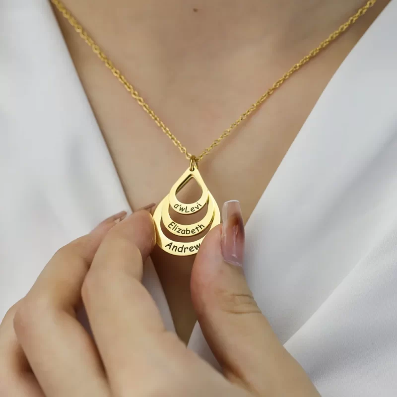 engraved necklaces
