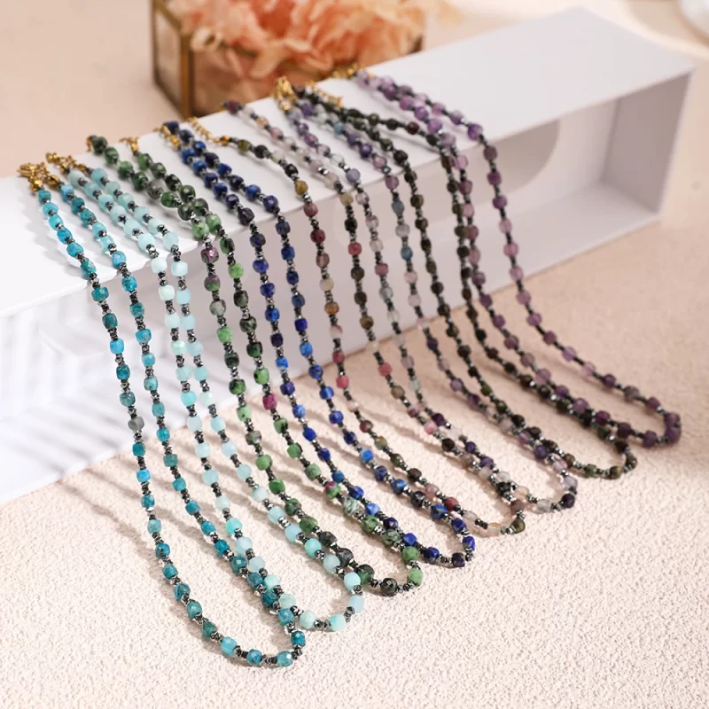 beaded necklaces