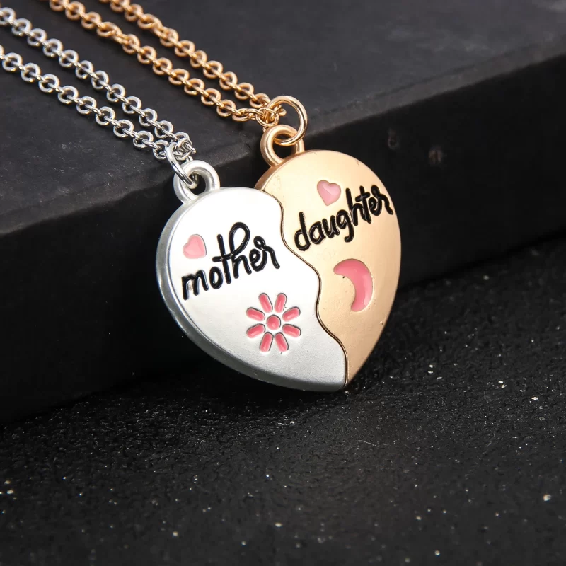 mother daughter necklaces