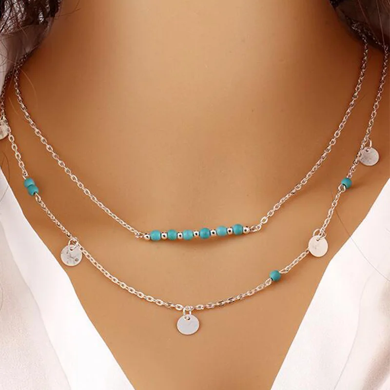 layer necklaces