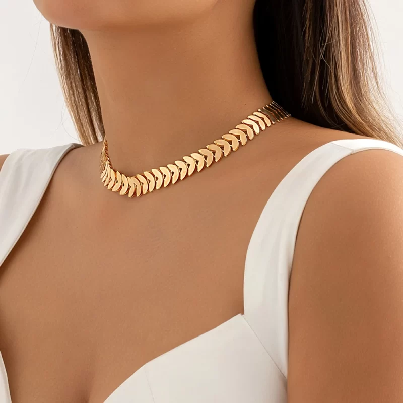 choker necklaces gold