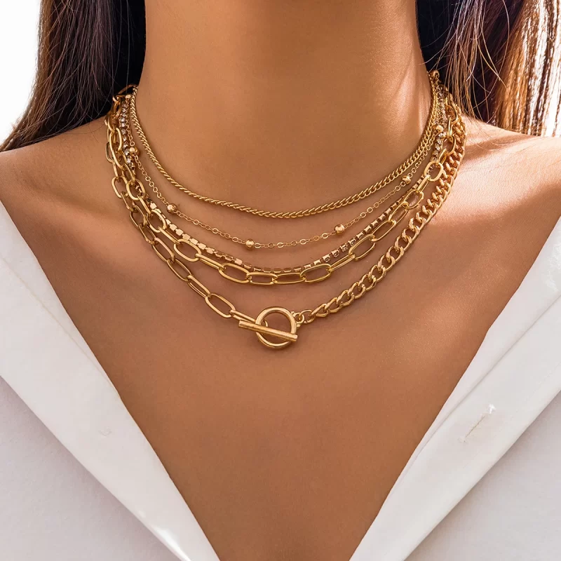layer necklaces