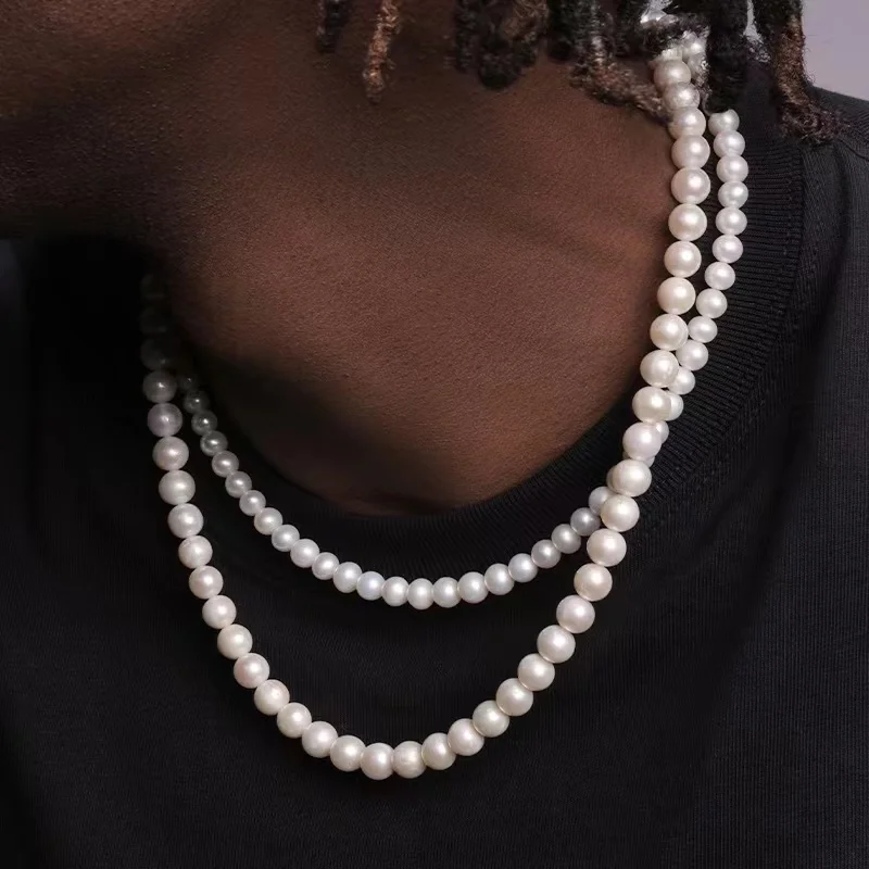 pearl necklaces