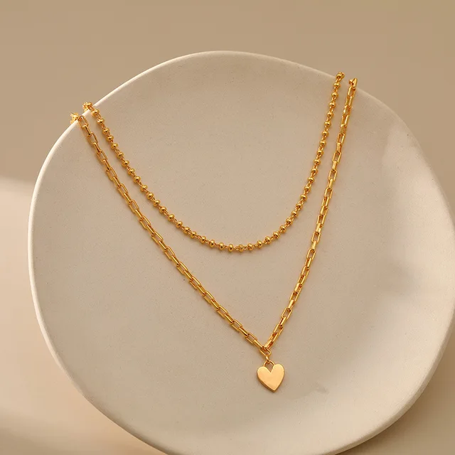 layer necklaces